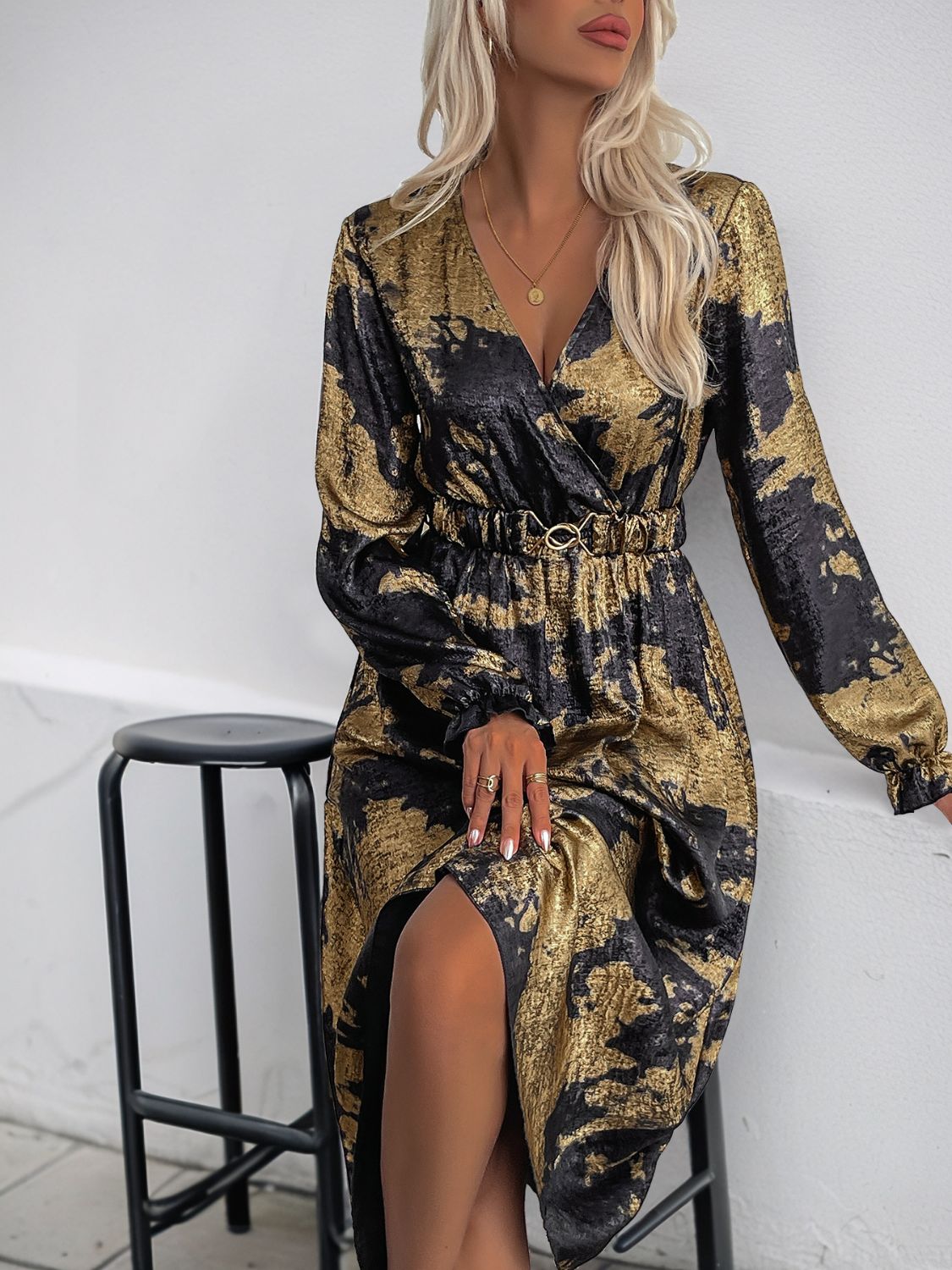 Long Sleeve Midi Dress