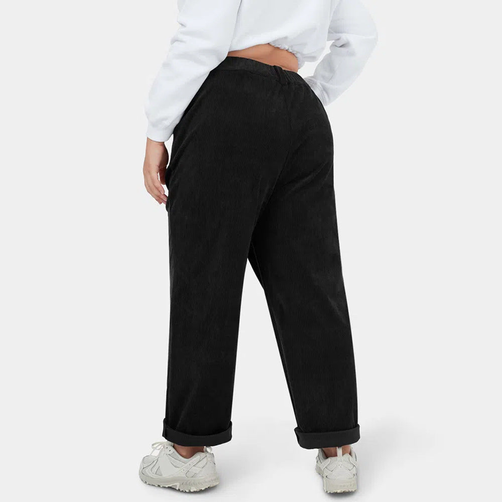 Curve Retro High Waist Wide Leg Pants