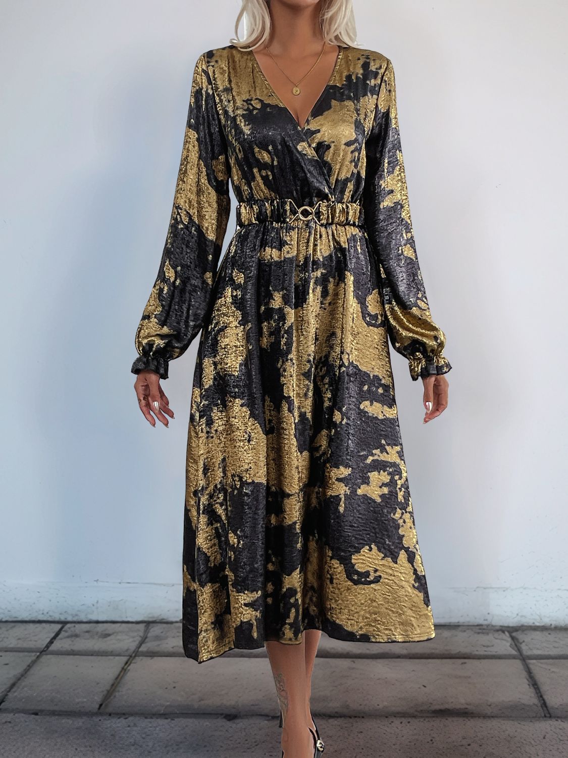 Long Sleeve Midi Dress