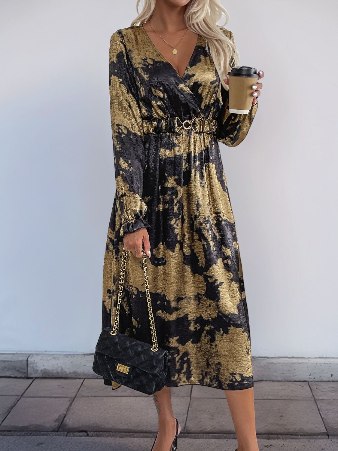 Long Sleeve Midi Dress