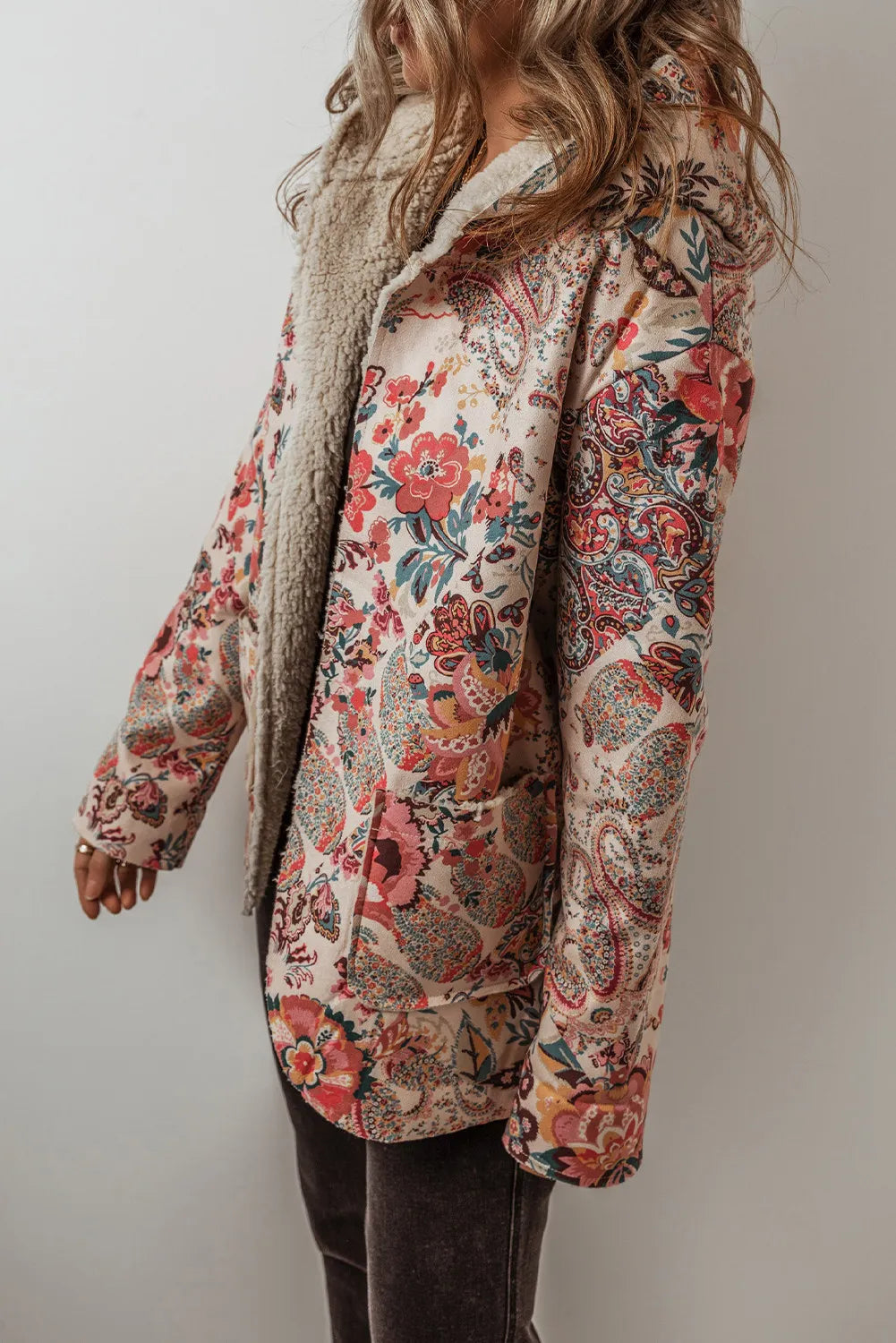 Printed Hooded Jacket