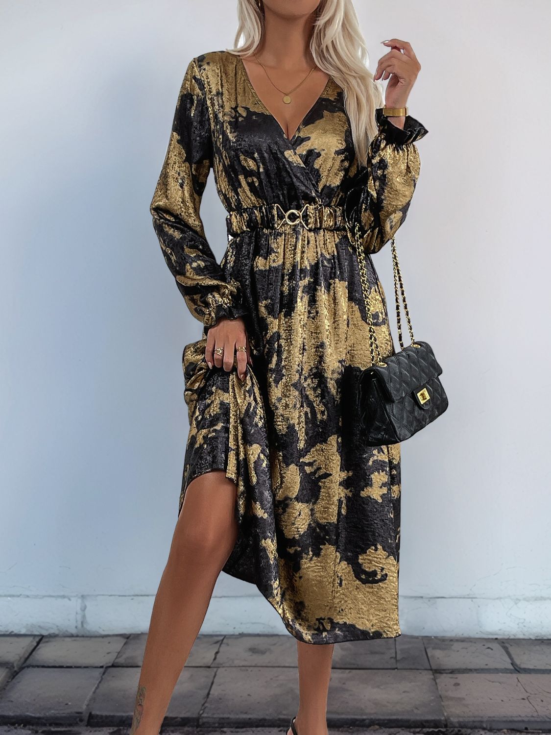 Long Sleeve Midi Dress