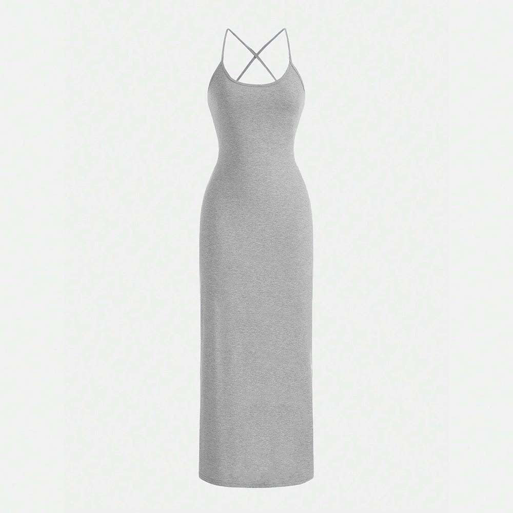 Curve Backless Sling Dress