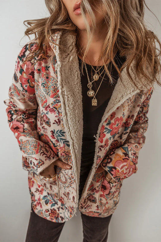 Printed Hooded Jacket